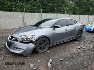 2016 Nissan Maxima S z VIN 1N4AA6AP7GC406128, wystawiony jako Copart lot #60798555 z przebiegiem 167 173 mil mil oraz Szkoda całkowita • Salvage title. Historia ofert i sprzedaży dostępna na DreamBid. Obrazek 1.