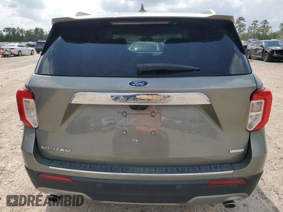 2020 Ford Explorer Limited with VIN 1FMSK7FH6LGB38920, listed as a Copart auction lot 54389035 with 71,250 mi miles and Salvage Title. Bid and sale history available at carsss.com. Image 6.