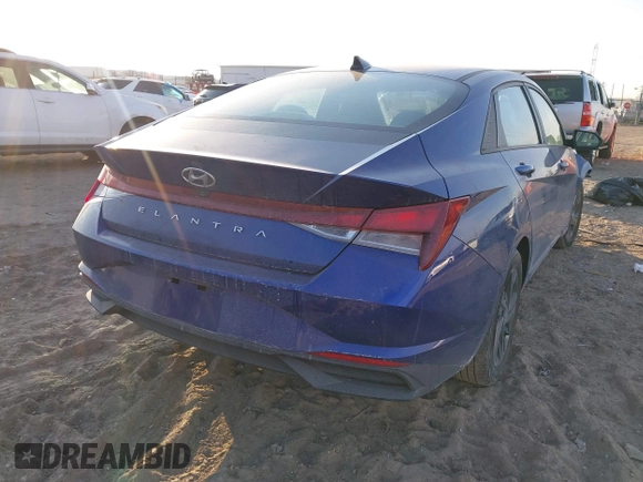 2023 Hyundai Elantra SEL z VIN 5NPLM4AG4PH093588, wystawiony jako IAAI lot #41301617 z przebiegiem 40 322 mil mil oraz . Historia ofert i sprzedaży dostępna na DreamBid. Obrazek 4.