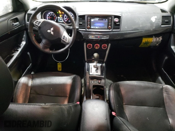 2017 Mitsubishi Lancer ES with VIN JA32V2FWXHU000849, listed as a Copart auction lot 41998385 with 124,069 mi miles and Salvage Title. Bid and sale history available at carsss.com. Image 8.