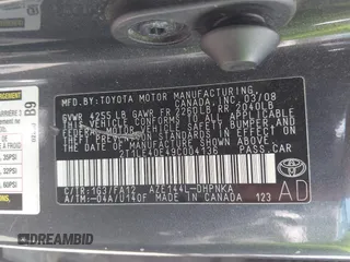 2009 Toyota Matrix S with VIN 2T1LE40E49C004136, listed as a IAAI auction lot 42824966 with 225,109 mi miles and . Bid and sale history available at DreamBid. Image 9.