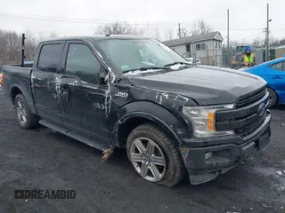 2018 Ford F-150 XL with VIN 1FTEW1EP0JFD77975, listed as a IAAI auction lot 41538484 with 77,915 mi miles and . Bid and sale history available at DreamBid. Image 1.