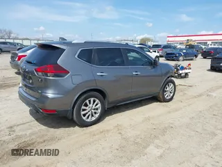 2020 Nissan Rogue SV with VIN JN8AT2MT8LW016660, listed as a IAAI auction lot 41805103 with 121,669 mi miles. Bid and sale history available at carsss.com. Image 4.