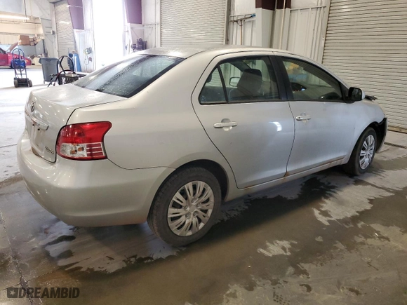 2010 Toyota Yaris with VIN JTDBT4K34A4071145, listed as a Copart auction lot 51695235 with 161,012 mi miles and Salvage Title. Bid and sale history available at carsss.com. Image 3.