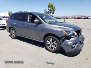 2018 Nissan Pathfinder SL with VIN 5N1DR2MN2JC640523, listed as a Copart auction lot 57519835 with 162,671 mi miles and Salvage title. Bid and sale history available at DreamBid. Image 4.