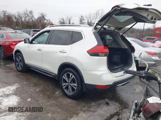 2017 Nissan Rogue SL with VIN 5N1AT2MV8HC830938, listed as a IAAI auction lot 41337476 with 117,940 mi miles. Bid and sale history available at carsss.com. Image 3.