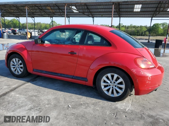 2015 Volkswagen Beetle Fleet Edition with VIN 3VWF17AT9FM626299, listed as a Copart auction lot 52095715 with 98,156 mi miles and Salvage Title. Bid and sale history available at DreamBid. Image 2.