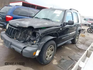 2007 Jeep Liberty Sport with VIN 1J8GL48K47W665227, listed as a IAAI auction lot 41667155 with 178,306 mi miles and . Bid and sale history available at DreamBid. Image 2.