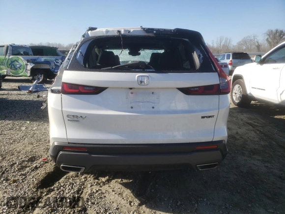 2024 Honda CR-V Sport-L with VIN 7FARS5H85RE009398, listed as a Copart auction lot 46808605 with 23,926 mi miles and Salvage Title. Bid and sale history available at DreamBid. Image 6.