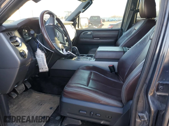 2015 Ford Expedition Platinum with VIN 1FMJU1MT1FEF31203, listed as a Copart auction lot 87712385 with 245,201 mi miles and Salvage title. Bid and sale history available at DreamBid. Image 7.