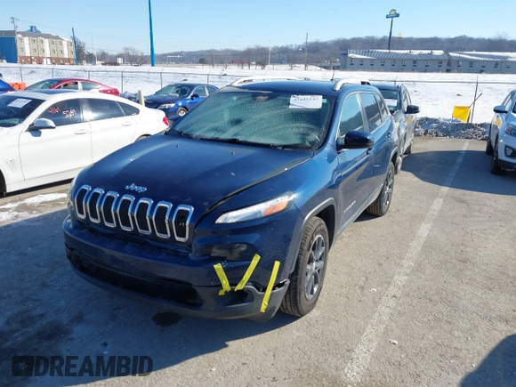 2018 Jeep Cherokee Latitude with VIN 1C4PJMCX6JD521729, listed as a IAAI auction lot 41641147 with 102,955 mi miles and . Bid and sale history available at DreamBid. Image 2.