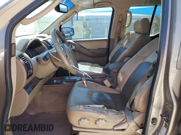 2007 Nissan Frontier SE with VIN 1N6AD09U47C428934, listed as a Copart auction lot 51522874 with 207,195 mi miles and Salvage title. Bid and sale history available at DreamBid. Image 7.