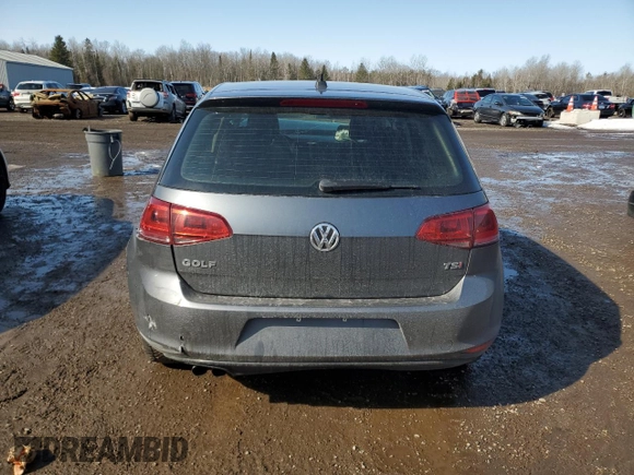 2016 Volkswagen Golf TSI SE z VIN 3VW217AU7GM042783, wystawiony jako Copart lot #46247585 z przebiegiem Nie podano mil oraz Szkoda całkowita • Salvage title. Historia ofert i sprzedaży dostępna na DreamBid. Obrazek 6.