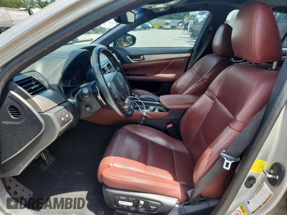 2014 Lexus GS 350 with VIN JTHBE1BLXE5031689, listed as a Copart auction lot 59789365 with 102,716 mi miles and Salvage title. Bid and sale history available at DreamBid. Image 7.