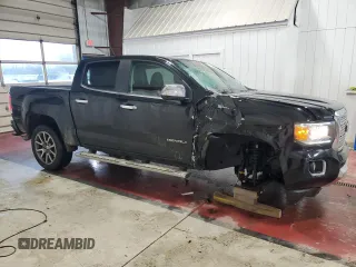 2019 GMC Canyon 4WD Denali with VIN 1GTG6EEN5K1162458, listed as a Copart auction lot 43143385 with 55,047 mi miles and Salvage Title. Bid and sale history available at carsss.com. Image 4.