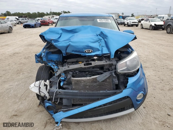2019 Kia Soul + with VIN KNDJP3A51K7644726, listed as a Copart auction lot 42515305 with 82,707 mi miles and Salvage Title. Bid and sale history available at carsss.com. Image 5.