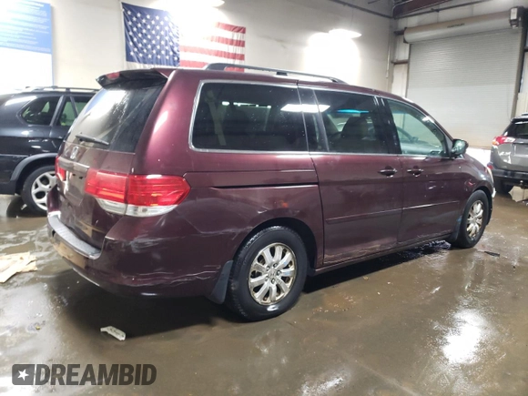 2010 Honda Odyssey EX-L with VIN 5FNRL3H62AB047431, listed as a Copart auction lot 46870685 with 173,468 mi miles and Salvage Title. Bid and sale history available at carsss.com. Image 3.