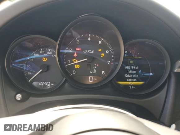 2022 Porsche Macan Turbo with VIN WP1AF2A56NLB31575, listed as a Copart auction lot 55952395 with 29,420 mi miles and Salvage title. Bid and sale history available at DreamBid. Image 9.