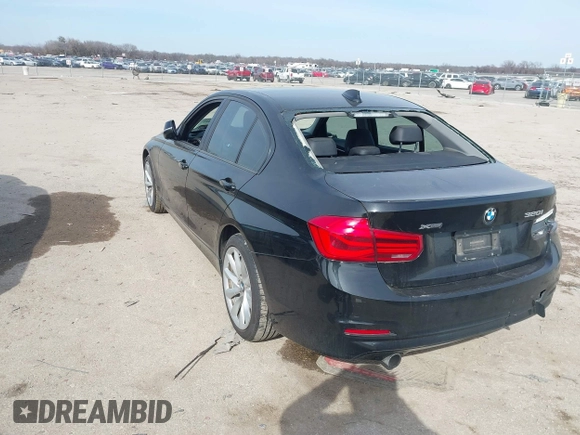 2018 BMW 3 Series 320i xDrive with VIN WBA8E5G53JNU45630, listed as a IAAI auction lot 41561495 with 110,058 mi miles. Bid and sale history available at carsss.com. Image 3.