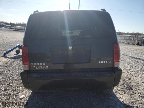 2011 Dodge Nitro Heat with VIN 1D4PU4GX7BW506263, listed as a Copart auction lot 47292095 with 210,980 mi miles and Salvage Title. Bid and sale history available at carsss.com. Image 6.