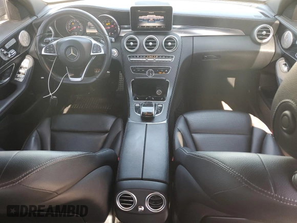 2015 Mercedes-Benz C-Class C 400 with VIN 55SWF6GBXFU009171, listed as a Copart auction lot 49639705 with 114,492 mi miles and Clean Title. Bid and sale history available at carsss.com. Image 8.