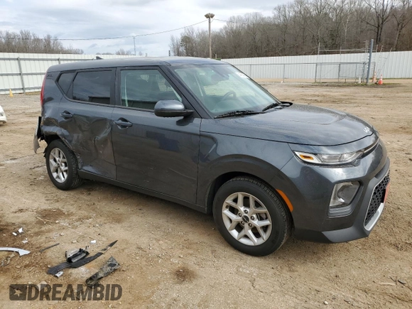 2022 Kia Soul LX with VIN KNDJ23AU3N7807984, listed as a Copart auction lot 44138885 with 40,933 mi miles and Salvage Title. Bid and sale history available at carsss.com. Image 4.