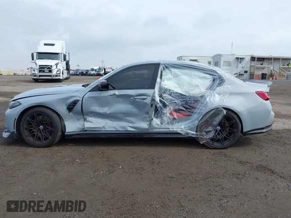2023 BMW M3 Competition xDrive with VIN WBS43AY02PFN84856, listed as a IAAI auction lot 42264686 with 18,881 mi miles and . Bid and sale history available at DreamBid. Image 14.