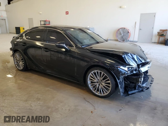 2022 Lexus IS 300 with VIN JTHDA1D29N5119786, listed as a Copart auction lot 48182275 with 59,098 mi miles and Clean title. Bid and sale history available at DreamBid. Image 4.