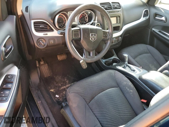 2013 Dodge Journey SXT with VIN 3C4PDDBG7DT505871, listed as a Copart auction lot 54657255 with 118,395 mi miles and Non Repairable. Bid and sale history available at DreamBid. Image 8.