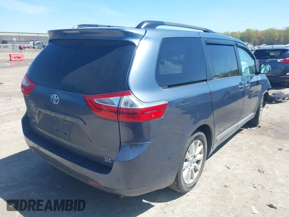 2017 Toyota Sienna with VIN 5TDDZ3DC4HS178239, listed as a IAAI auction lot 42130645 with 140,987 mi miles and . Bid and sale history available at DreamBid. Image 4.