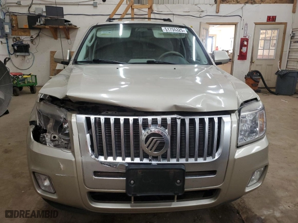 2010 Mercury Mariner Premier with VIN 4M2CN9HG8AKJ09102, listed as a Copart auction lot 51755325 with 187,163 mi miles and Salvage Title. Bid and sale history available at carsss.com. Image 5.