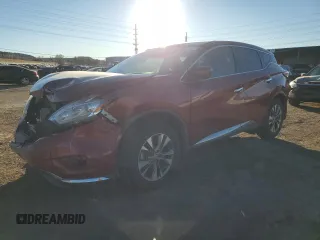 2017 Nissan Murano S with VIN 5N1AZ2MH4HN157353, listed as a Copart auction lot 86560284 with 46,234 mi miles and Salvage Title. Bid and sale history available at DreamBid. Image 1.