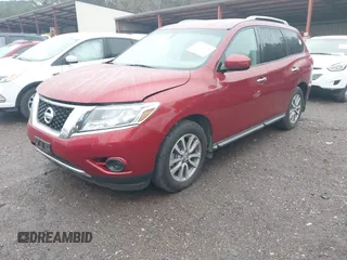 2015 Nissan Pathfinder S with VIN 5N1AR2MN9FC689700, listed as a IAAI auction lot 41561038 with 161,038 mi miles. Bid and sale history available at carsss.com. Image 17.