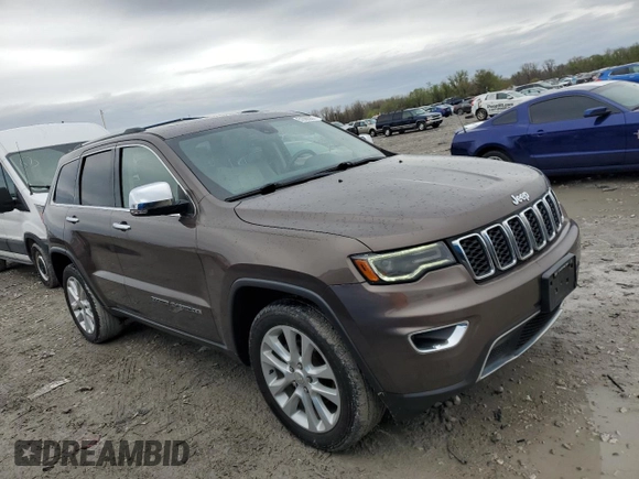 2017 Jeep Grand Cherokee Limited with VIN 1C4RJFBG2HC739821, listed as a Copart auction lot 51586385 with 118,138 mi miles and Salvage Title. Bid and sale history available at carsss.com. Image 4.