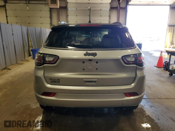 2022 Jeep Compass High Altitude with VIN 3C4NJDCBXNT140459, listed as a Copart auction lot 52163705 with 24,795 mi miles and Salvage title. Bid and sale history available at DreamBid. Image 6.