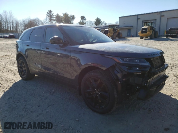 2024 Land Rover Range Rover Velar S with VIN SALYJ2EX6RA391625, listed as a Copart auction lot 80262574 with 3,706 mi miles and Salvage Title. Bid and sale history available at DreamBid. Image 4.