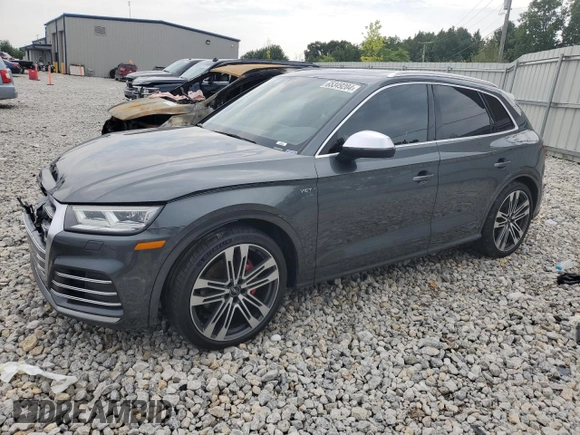 2018 Audi SQ5 Prestige with VIN WA1C4AFY8J2025782, listed as a Copart auction lot 65349204 with 80,688 mi miles and Clean Title. Bid and sale history available at DreamBid. Image 1.