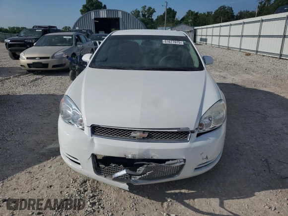 2012 Chevrolet Impala LS Fleet with VIN 2G1WF5E36C1333636, listed as a Copart auction lot 61677075 with 77,178 mi miles and Salvage title. Bid and sale history available at DreamBid. Image 5.