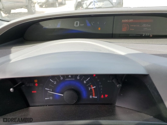 2012 Honda Civic Sdn LX with VIN 19XFB2F53CE365514, listed as a Copart auction lot 50949545 with 93,781 mi miles and Salvage Title. Bid and sale history available at carsss.com. Image 9.