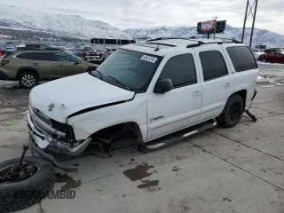 2003 Chevrolet Tahoe LT z VIN 1GNEK13Z73J220449, wystawiony jako Copart lot #45921245 z przebiegiem 219 267 mil mil oraz Szkoda całkowita • Salvage title. Historia ofert i sprzedaży dostępna na DreamBid. Obrazek 1.
