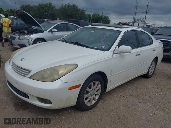 2004 Lexus ES 350 z VIN JTHBA30G245017619, wystawiony jako IAAI lot #42843600 z przebiegiem 206 759 mil mil oraz . Historia ofert i sprzedaży dostępna na DreamBid. Obrazek 2.