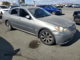 2006 Infiniti M45 with VIN JNKBY01E56M205969, listed as a Copart auction lot 78284554 with 133,011 mi miles and Salvage Title. Bid and sale history available at carsss.com. Image 4.