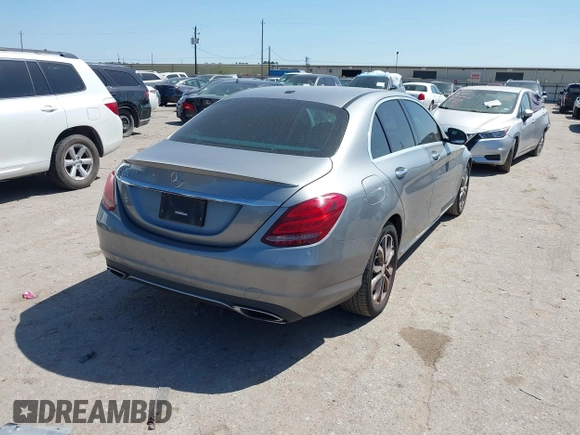 2015 Mercedes-Benz C 300 with VIN 55SWF4JB0FU056349, listed as a IAAI auction lot 41957561 with 74,764 mi miles and . Bid and sale history available at carsss.com. Image 4.
