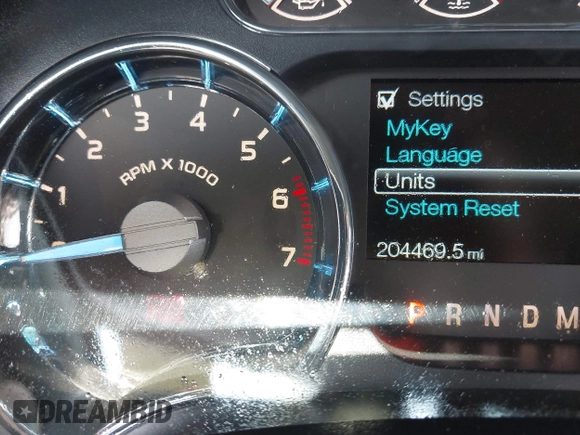 2012 Ford F-150 XL with VIN 1FTFW1ET5CFB18919, listed as a IAAI auction lot 42592380 with 204,469 mi miles and . Bid and sale history available at DreamBid. Image 7.
