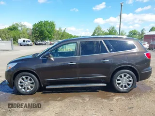 2013 Buick Enclave Premium with VIN 5GAKVDKD9DJ142303, listed as a IAAI auction lot 42198978 with 121,598 mi miles and . Bid and sale history available at DreamBid. Image 15.