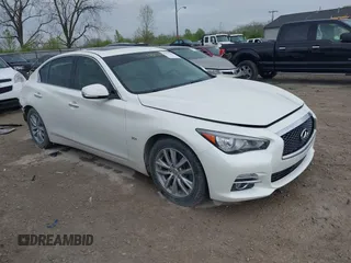 2016 Infiniti Q50 with VIN JN1EV7AR4GM345339, listed as a IAAI auction lot 42075005 with 95,208 mi miles and . Bid and sale history available at DreamBid. Image 1.