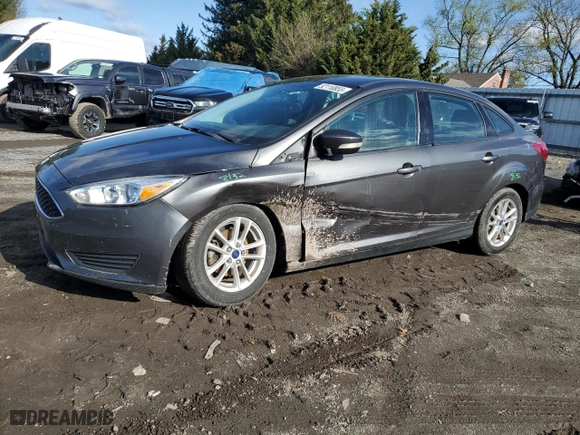 2017 Ford Focus SE with VIN 1FADP3F2XHL228322, listed as a Copart auction lot 52110855 with 91,140 mi miles and Salvage Title. Bid and sale history available at carsss.com. Image 1.