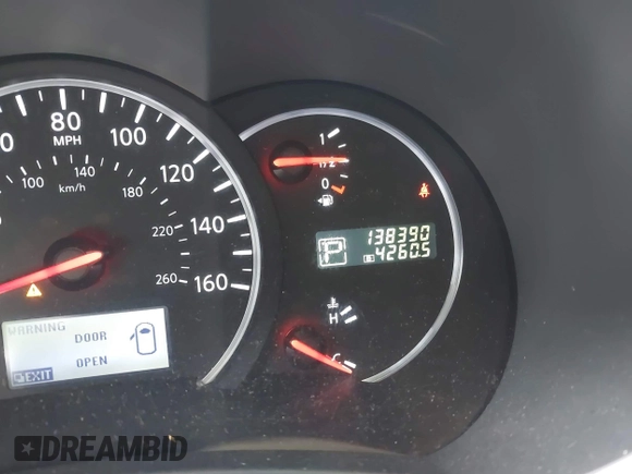 2016 Nissan Quest SL with VIN JN8AE2KP9G9155765, listed as a IAAI auction lot 41884338 with 138,390 mi miles. Bid and sale history available at carsss.com. Image 15.