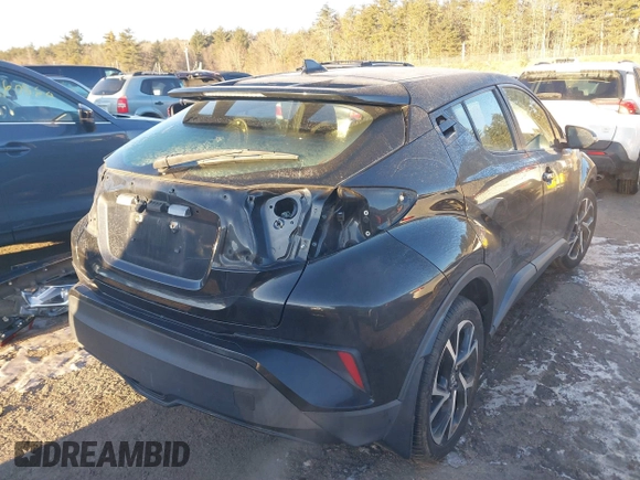 2018 Toyota C-HR XLE with VIN JTNKHMBX5J1009321, listed as a IAAI auction lot 41458806 with 78,591 mi miles. Bid and sale history available at carsss.com. Image 4.