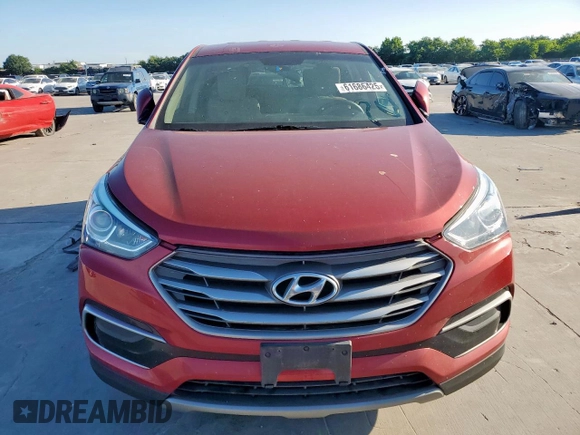 2017 Hyundai Santa Fe 2.4L with VIN 5XYZT3LB2HG499466, listed as a Copart auction lot 61686425 with 99,858 mi miles and Clean title. Bid and sale history available at DreamBid. Image 5.
